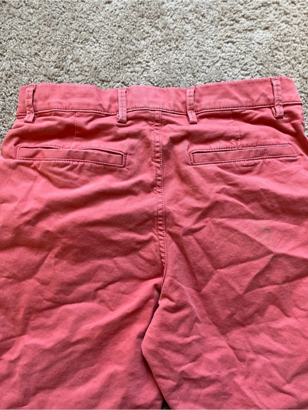GAP Essential Khaki Dusty Red Chino Shorts Men’s Size 29 10” Inseam Summer